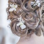 Hairstyles - Woman Wearing White Floral Hair Vine
